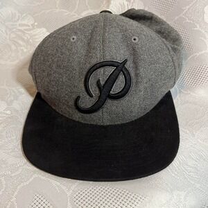 Grey and black Primitive fitted cap